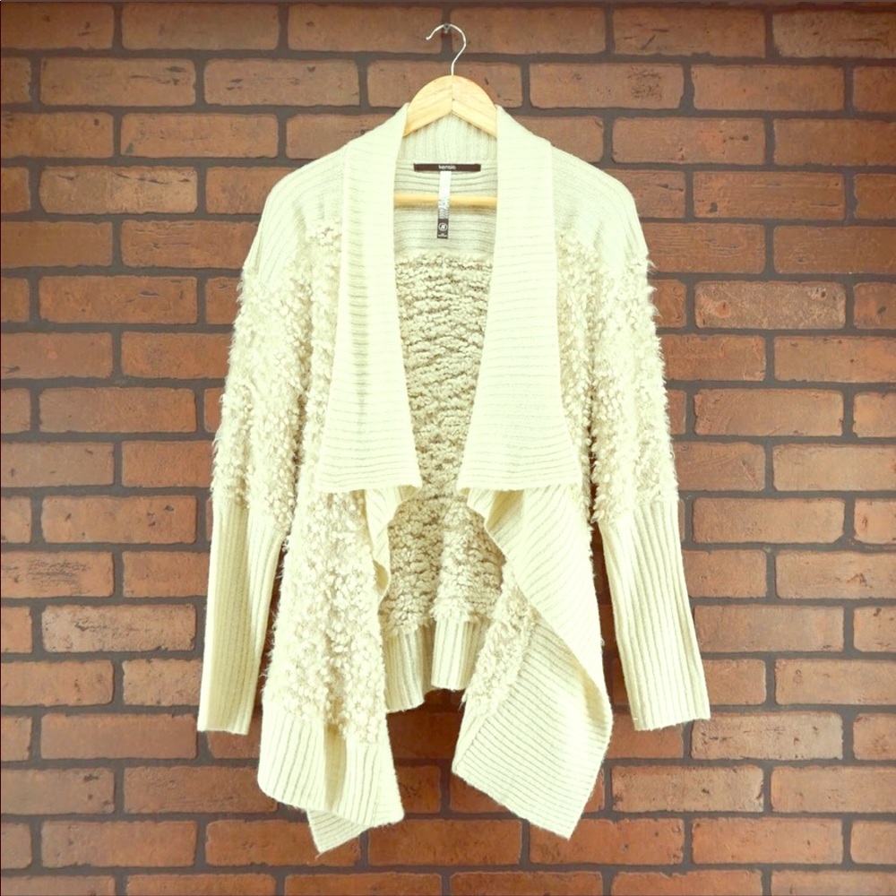 KENSIE Chunky Knit Open Sweater